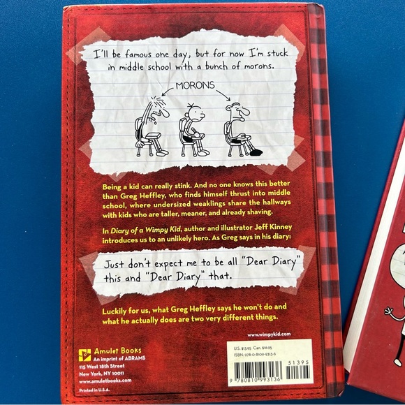 Diary of a Wimpy Kid Jeff Kinney Book Set - Picture 8 of 9